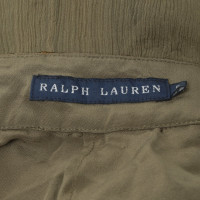 Ralph Lauren Robe en soie olive