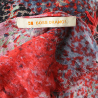 Boss Orange Sjaal met kleurrijke patronen 