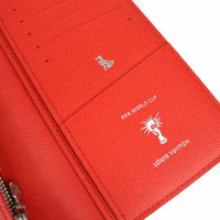 Louis Vuitton Brazza en Cuir en Rouge