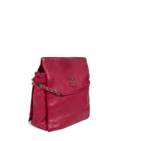 Chanel Shopping Tote aus Leder in Rosa / Pink