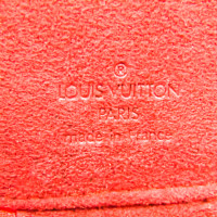 Louis Vuitton Schmuck-Set aus Leder in Rot