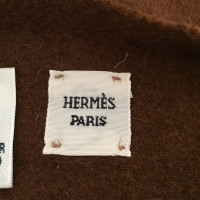 Hermès Echarpe/Foulard en Marron