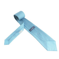 Hermès Krawatte Zijde in Blauw