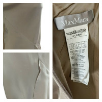 Max Mara Dress Silk in Beige