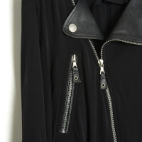 Jean Paul Gaultier Jacket/Coat Viscose in Black