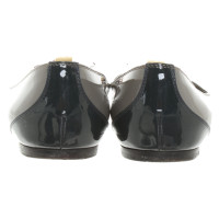 Louis Vuitton Slippers/Ballerinas Patent leather in Grey
