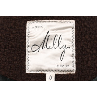 Milly Jacke/Mantel aus Wolle in Braun