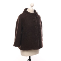 Milly Jacket/Coat Wool in Brown