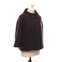 Milly Veste/Manteau en Laine en Marron