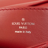 Louis Vuitton Twist MM23 Leer in Rood