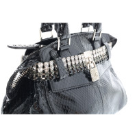 John Richmond Handbag Leather in Black