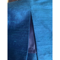 Piu & Piu Dress Silk in Turquoise