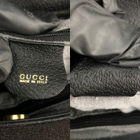 Gucci Bamboo Bag en Daim en Noir