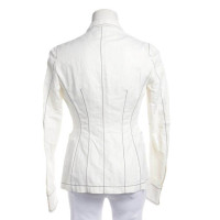 Stella McCartney Veste/Manteau en Coton en Blanc