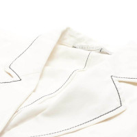 Stella McCartney Veste/Manteau en Coton en Blanc