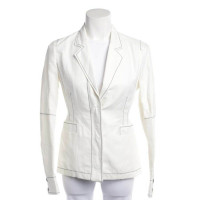 Stella McCartney Veste/Manteau en Coton en Blanc