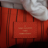 Louis Vuitton Montaigne Leer in Rood