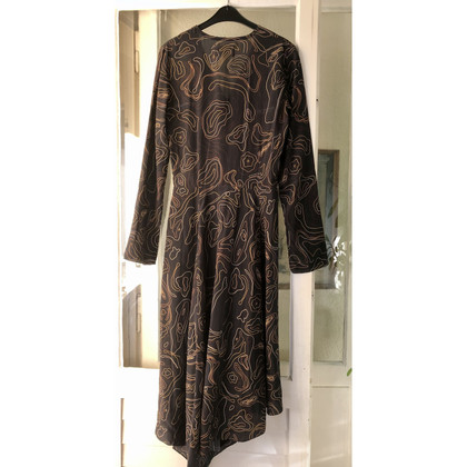 Nanushka  Dress Silk in Brown