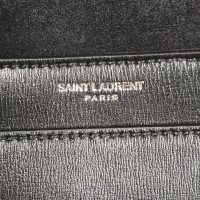 Saint Laurent Book Bag Leer in Zwart