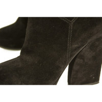Lanvin Boots Suede in Black