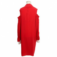 Fendi Kleid aus Seide in Rot