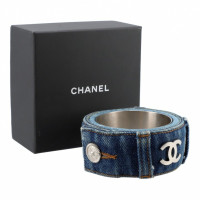 Chanel Ensemble de bijoux en Denim en Bleu