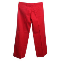 Miu Miu trousers in red