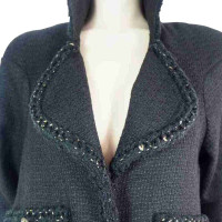 Chanel Black Tweed Blazer