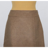 Max Mara Skirt Wool in Brown