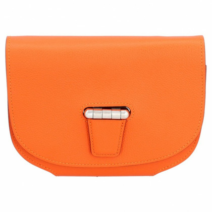 Hermès Convoyeur aus Leder in Orange
