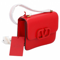 Valentino Garavani VSLING Mini Leather in Red