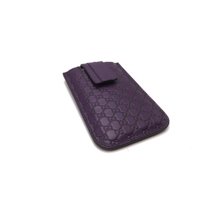 Gucci Accessoire Leer in Violet