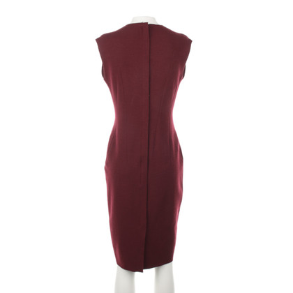 Lanvin Vestito in Lana in Rosso