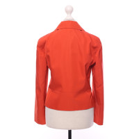 Alberta Ferretti Jacket/Coat Silk in Red