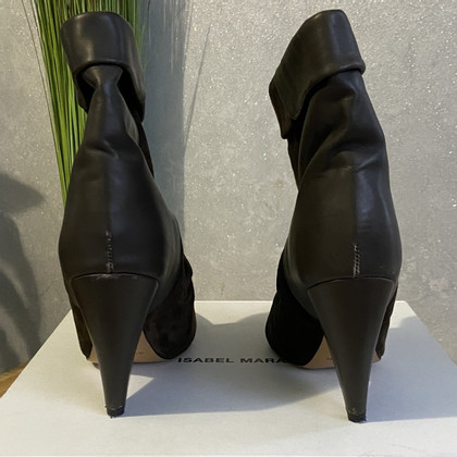 Isabel Marant Boots Leather in Khaki