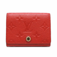 Louis Vuitton Portefeuille Anouchka Canvas in Rood