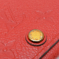 Louis Vuitton Portefeuille Anouchka Canvas in Rood
