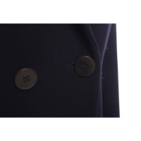 Giorgio Armani Jacke/Mantel aus Wolle in Blau