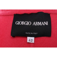 Giorgio Armani Jacke/Mantel aus Kaschmir in Rosa / Pink