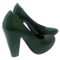 D&G Pumps/Peeptoes Patent leather in Green