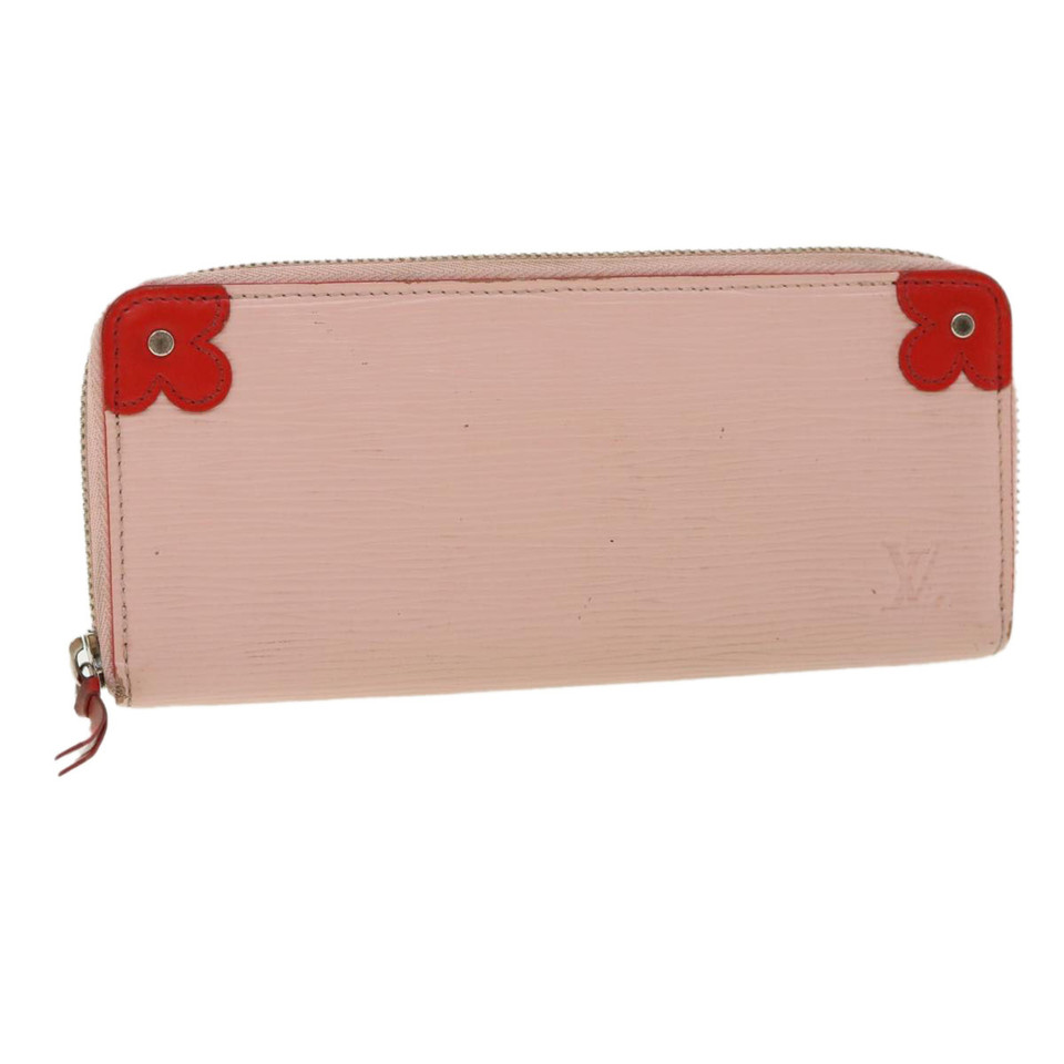 Louis Vuitton Tasje/Portemonnee Leer in Roze