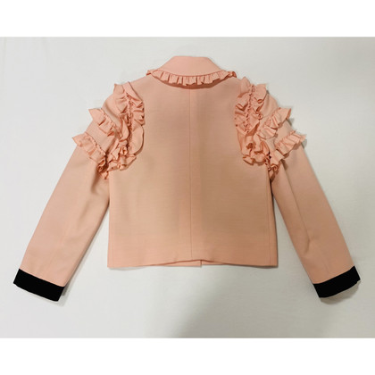 Gucci Jacket/Coat Silk in Pink