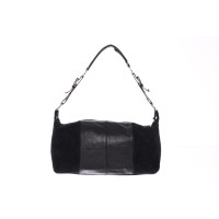 Vic Matie Handbag Leather in Black