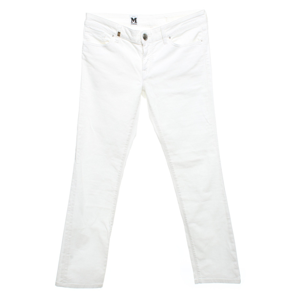 M Missoni Jeans aus Baumwolle in Weiß