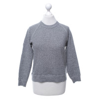 Closed Knitted pullover in grey