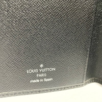 Louis Vuitton Agenda Leer in Zwart