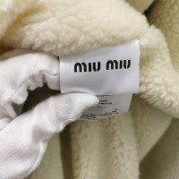 Miu Miu Jacke/Mantel in Khaki