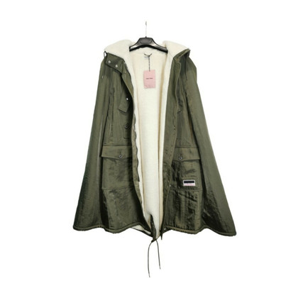 Miu Miu Jacket/Coat in Khaki