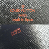 Louis Vuitton Portefeuille Anouchka Leer in Zwart
