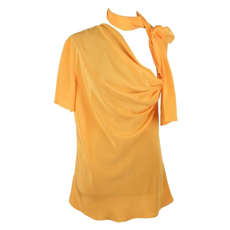 Vionnet Top Silk in Orange